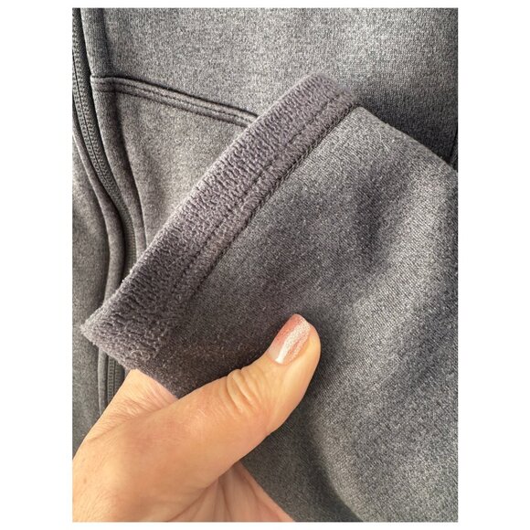 The North Face Agave Full Zip Up Jacket Heathered Gray Women's Size Small - Picture 8 of 9